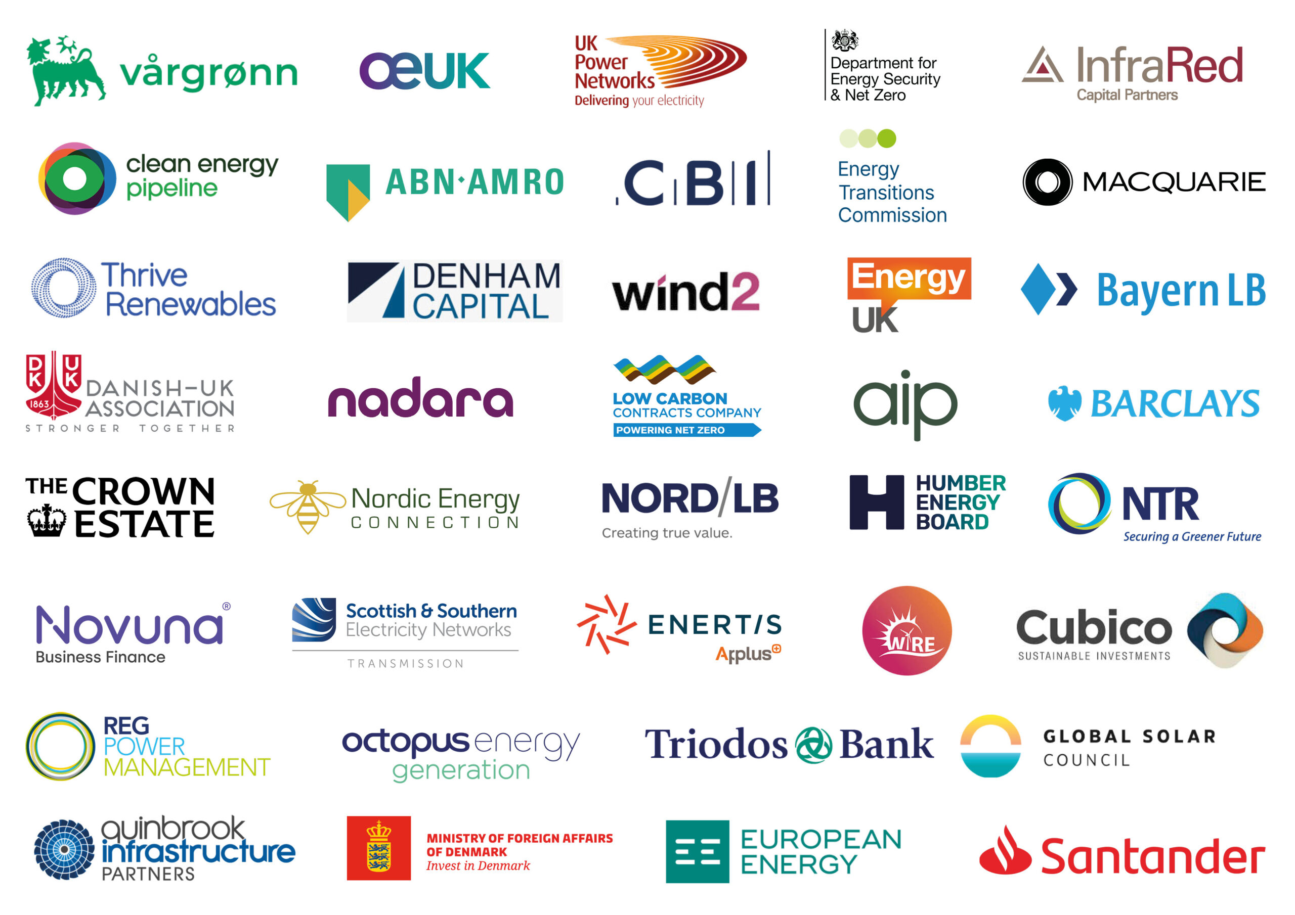Wind Power Finance & Investment 2025 Confirmed Attendees Logo Splash